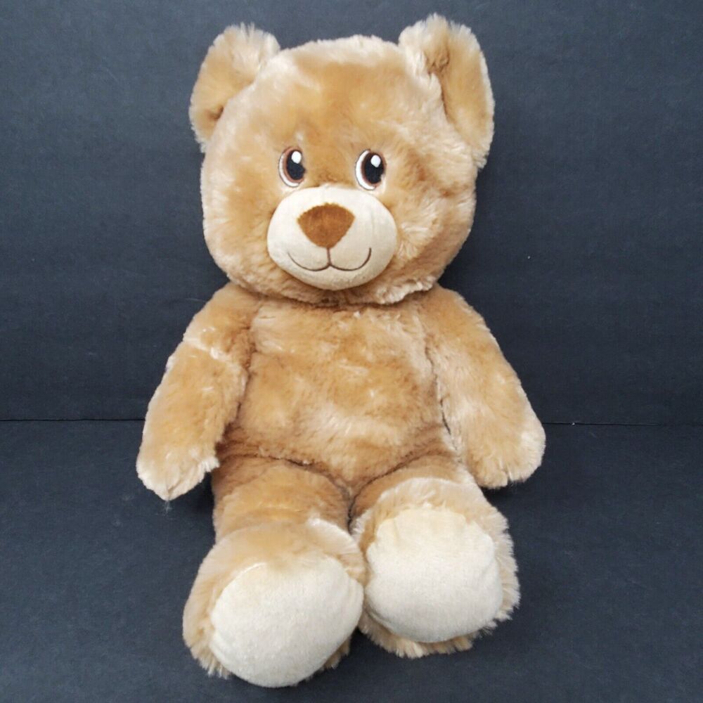 Build A Bear Workshop 15" Teddy Bear Plush Stuffed Animal Softie Light Brown Tan